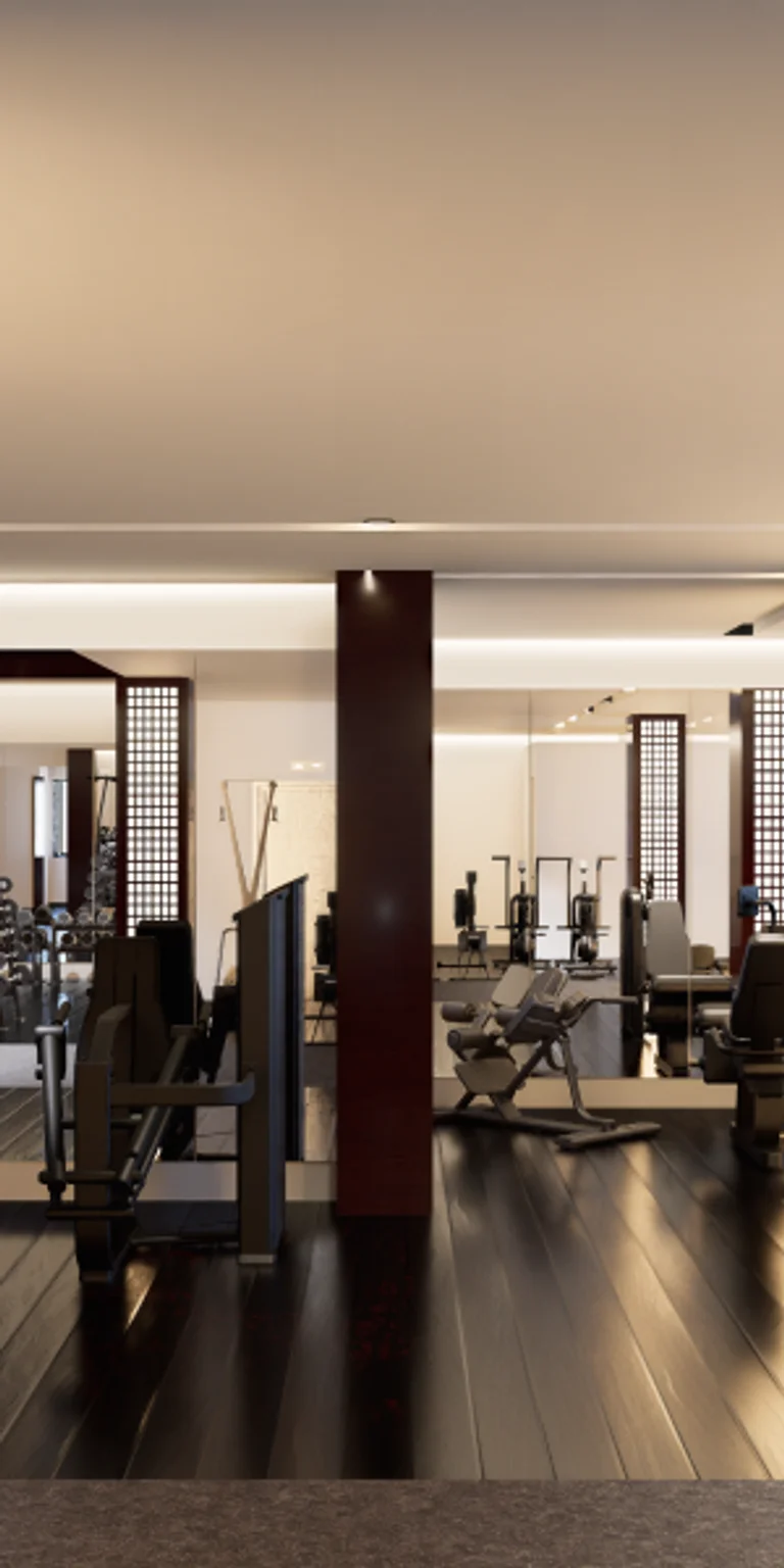 The Gym - Performance-driven space with premium equipment and personalised training