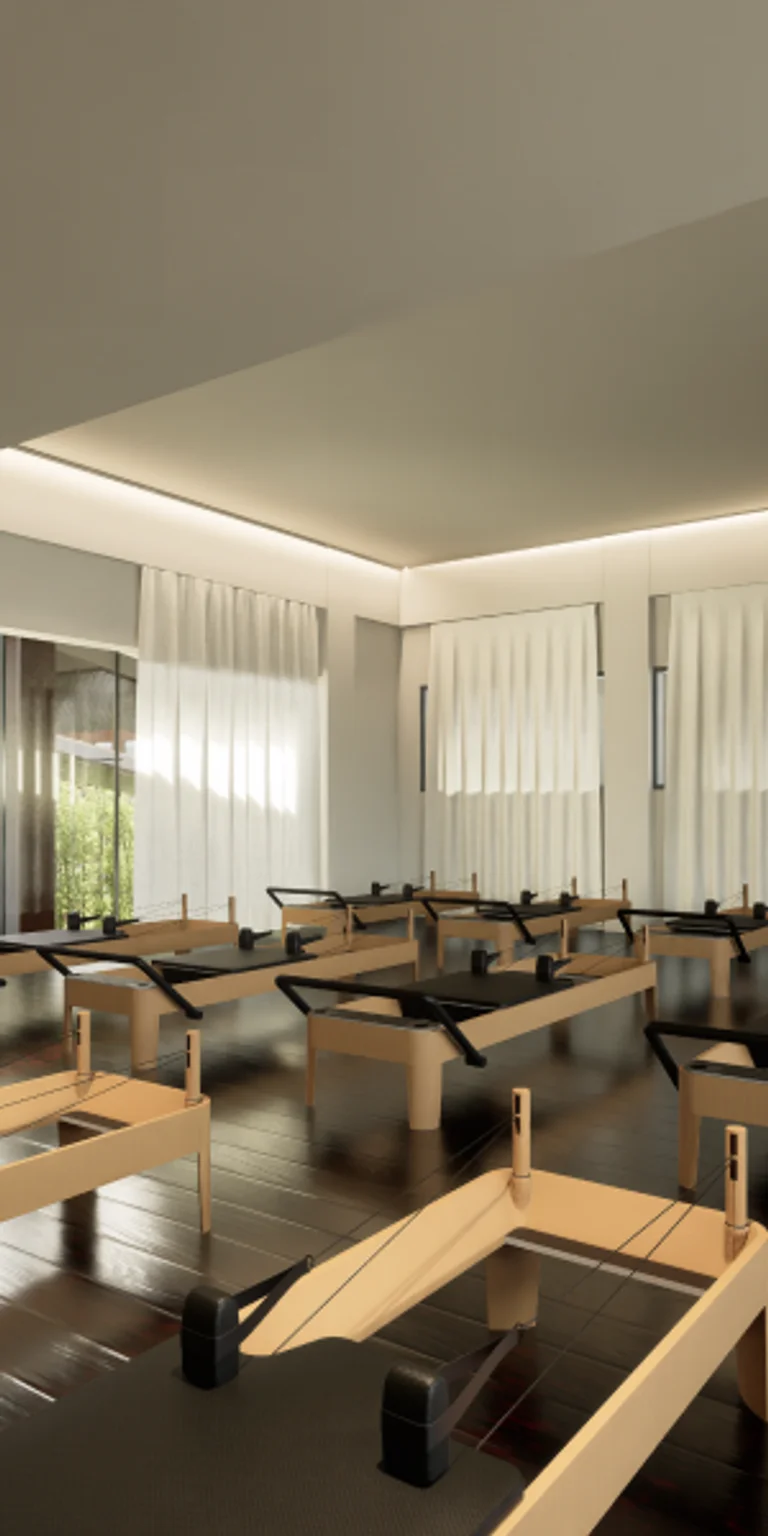 Pilates - Dedicated studio for alignment and controlled movement with reformer practice