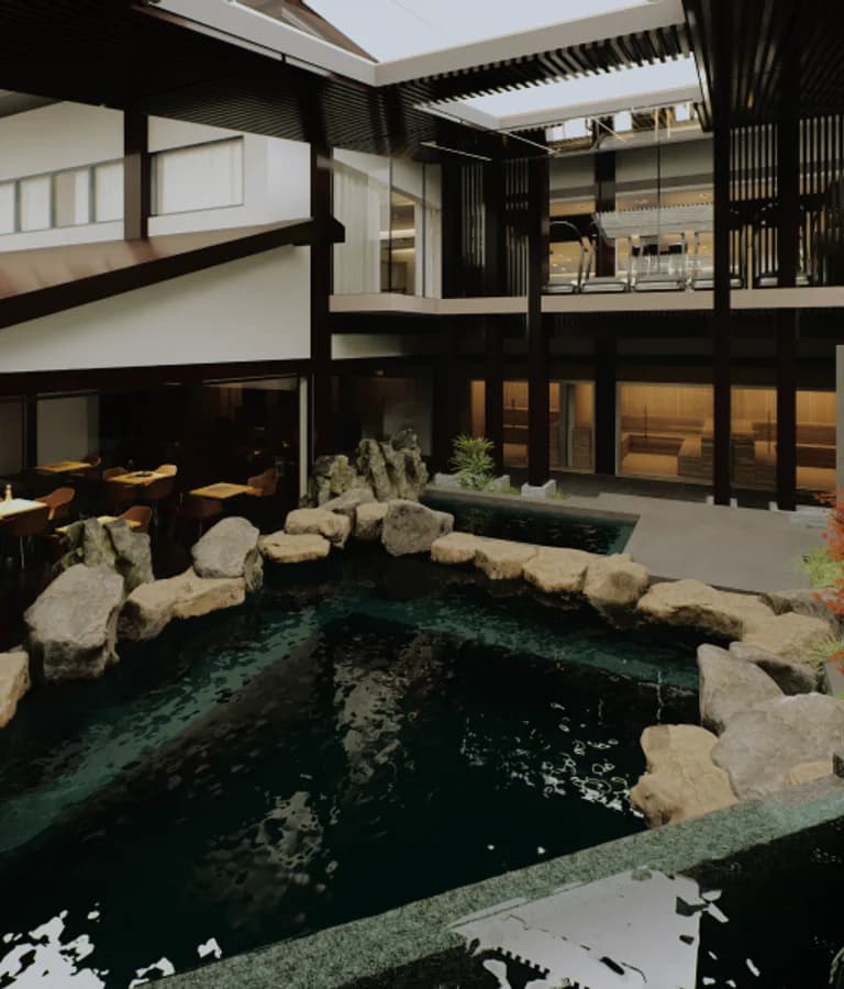 A house for ritual, restoration, and refined performance at The Onsen Sydney